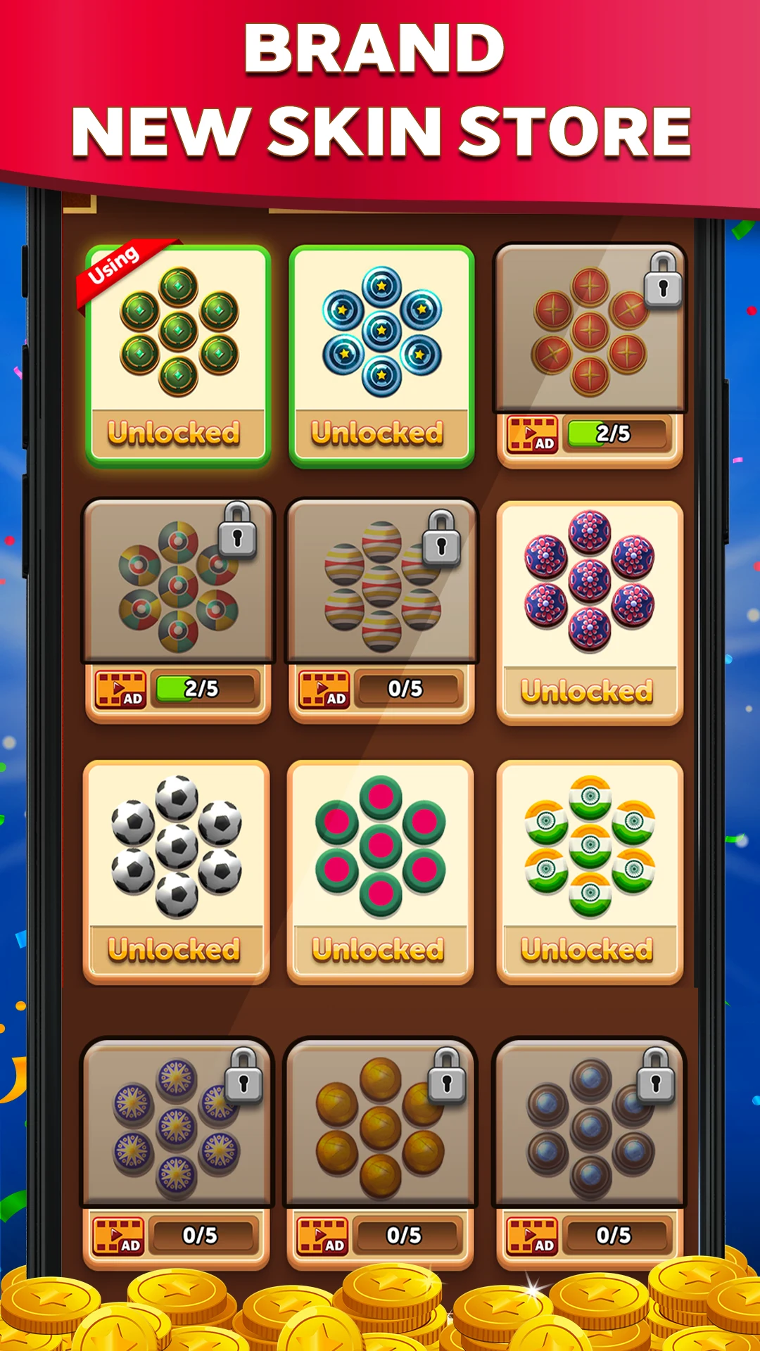 16 Bead Fun: Online Sholo Guti screenshot